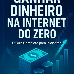 Imagem de capa para o Ebook Ganhar dinheiro na Internet do zero