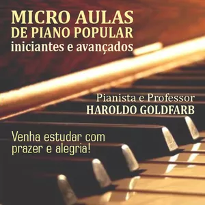 Micro aulas de Piano Popular com prazer e alegria