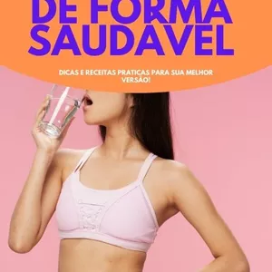 Imagem de capa para o Ebook Emagreça de Forma Rápida e Saudável.