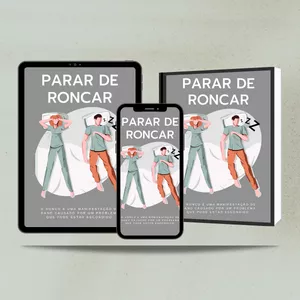 Imagem de capa para o Ebook Parar de Roncar