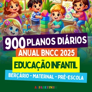 Imagem do curso PLANOS DIÁRIOS - EDUCAÇÃO INFANTIL - BNCC 2025