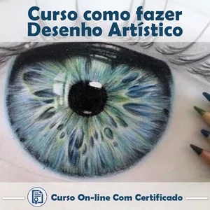 Curso de como fazer Desenho artístico