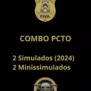 Imagem de capa para o Curso online COMBO POLÍCIA CIVIL DE TOCANTINS