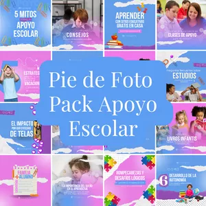 Imagen de portada para Ebook PIES DE FOTO APOYO ESCOLAR