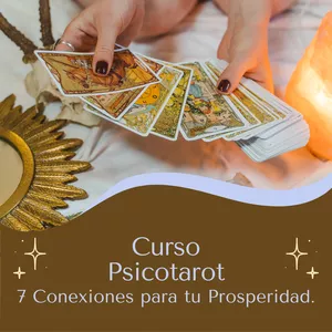 Imagen de portada para Curso online CURSO PSICOTAROT y sus 7 conexiones para la PROSPERIDAD