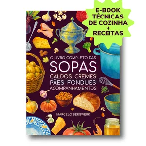 Imagem de capa para o Ebook O Livro Completo das Sopas