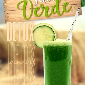 Imagem de capa para o Ebook 50 receitas de sucor verde detox