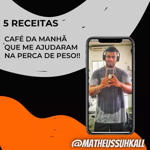 Imagem de capa para o Ebook 5 dicas de Café da Manhã que fará seu dia começar de forma diferente!