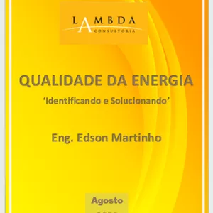 Imagem de capa para o Ebook Qualidade da Energia - Identificando e Solucionando os problemas
