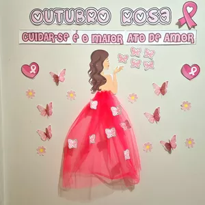 Imagem de capa para o Ebook KIT OUTUBRO ROSA 🎀 EDUCA ARTE
