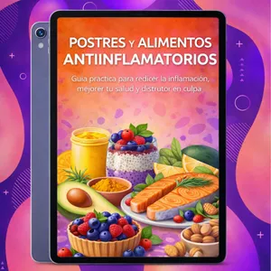 Imagen de portada para Curso online Postres y Alimentos Antiinflamatorios
