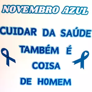 Imagem de capa para o Ebook NOVEMBRO AZUL