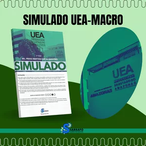 Imagem de capa para o Ebook 1 SIMULADO GERAL UEA-MACRO