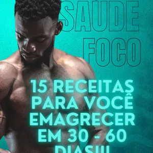 Imagem de capa para o Ebook 15 receitas para você emagrecer em 30 - 60 dias!!!