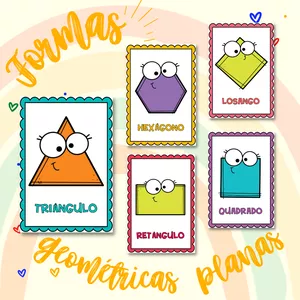 Imagem de capa para o Ebook FIGURAS GEOMÉTRICAS PLANAS 