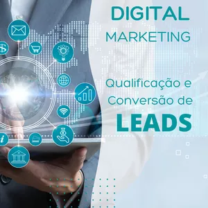 Imagem de capa para o Ebook Qualificação e Conversão de Leads