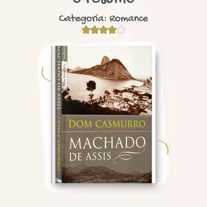 Imagem de capa para o Ebook Dom Casmurro - O resumo