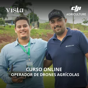 Imagem de capa para o Curso online Curso Completo Operador de Drone Agrícola