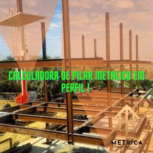 Imagem de capa para o Ebook PLANILHA DE DIMENSIONAMENTO DE PILAR METALICO EM PERFIL I 