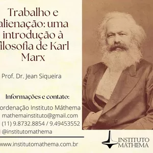 Imagem de capa para o Curso online Trabalho e alienação: uma introduçao à filosofia de Karl Marx