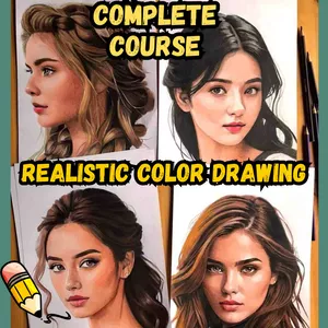 Cover image for Online course Realistic Color Drawing