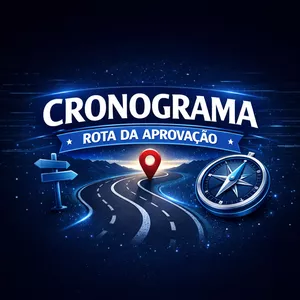 Imagem de capa para o Ebook Cronograma Rota Da Aprovação 2026