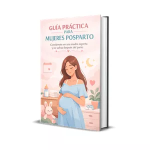 Imagen de portada para Ebook Guía Práctica para Mujeres en el Posparto