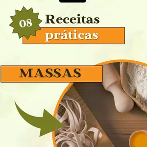 Imagem de capa para o Ebook - Receitas de Massa #10