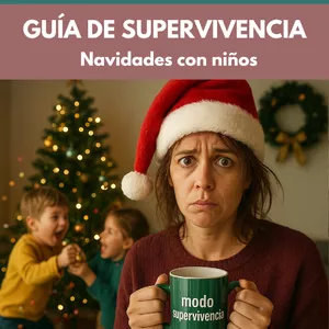 Imagen de portada para Ebook Guía de Supervivencia. Navidades con niños