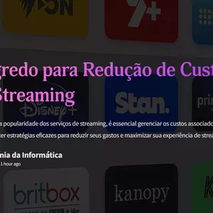 Imagem de capa para o Ebook  E-book "O Segredo para Redução de Custos com Streaming"