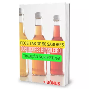 Imagem de capa para o Ebook Receitas De 50 Sabores Dos Licores Brasileiro Tradição Nordestina