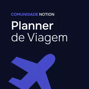 Imagem de capa para o Curso online Modelo de Notion: Planner de Viagem