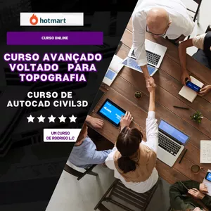 Curso CURSO AVANÇADO DE AUTOCAD CIVIL3D 100% VOLTADO PARA TOPOGRAFIA