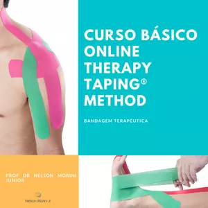 Imagem de capa para o Curso online Curso Básico ONLINE Método Therapy Taping