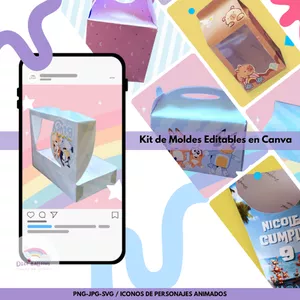 Imagen de portada para Ebook Kit de Moldes Editables en Canva