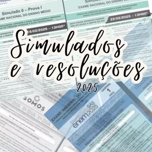 Imagem de capa para o Curso online Resoluções Simulados 2025
