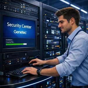 Imagen de portada para Curso online Instala de cero Genetec Security Center