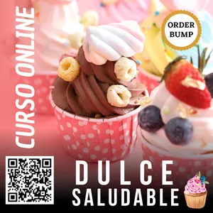 Imagen de portada para Curso online Dulce saludable