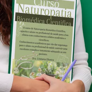 Imagem de capa para o Curso online Curso - Naturopatia Biomédica Cientifica - Dra. Cristiana Oliveira  