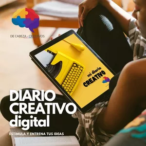 Imagen de portada para Ebook Diario Creativo Digital: Tu Herramienta para Entrenar y Potenciar la Creatividad