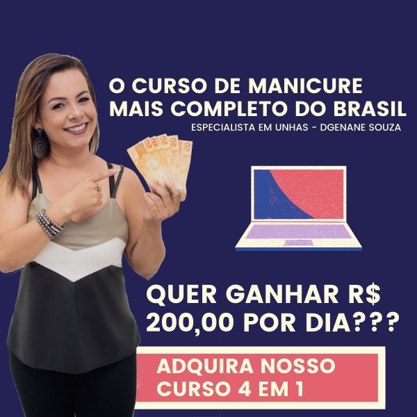 Imagem do curso CURSO DE MANICURE + 3 CURSO BÔNUS 
