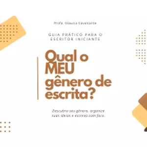 Imagem de capa para o Ebook Qual o MEU Gênero de Escrita?