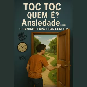 Imagem de capa para o Ebook Toc Toc Quem é? Ansiedade... 