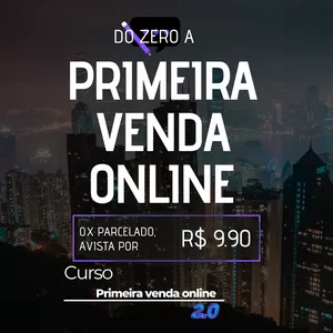Imagem de capa para o Curso online Primeira Venda Online vol2° 