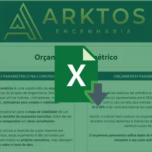 Imagem de capa para o Curso online Planilha de Orçamento Paramétrico: Como Estimar o Custo de uma Obra sem ter o Projeto?