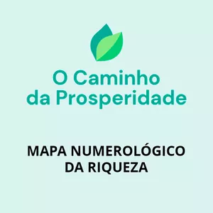 Imagem de capa para o Curso online O Caminho da Prosperidade - Mapa Numerológico da Riqueza