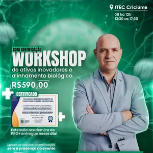 Imagem de capa para o Curso online Workshop Ativos Inovadores e Alinhamento Biológico
