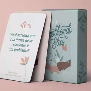 Imagem de capa para o Ebook Baralho Acolhendo Elas