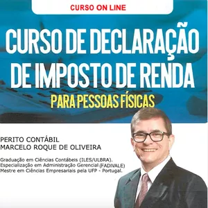 Imagem do curso DECLARAÇÃO DE IMPOSTO DE RENDA  PARA PESSOAS FÍSICAS.