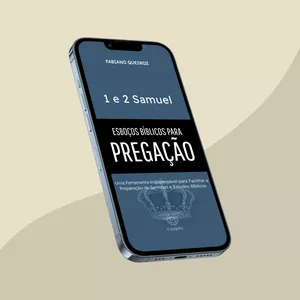 Imagem de capa para o Ebook Esboços Bíblicos Para Pregação - 1 e 2 Samuel